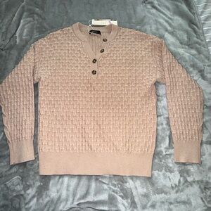 Knit Henley Sweater